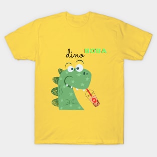 Green DINO BOBA T-Shirt